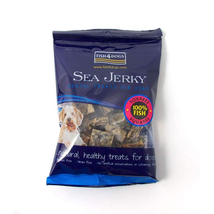 Fish4Dogs Sea Jerky Squares 100g