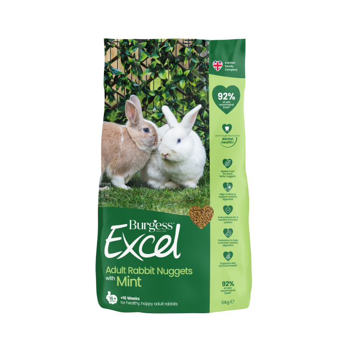 Excel Rabbit Adult Tasty Nuggets 10kg