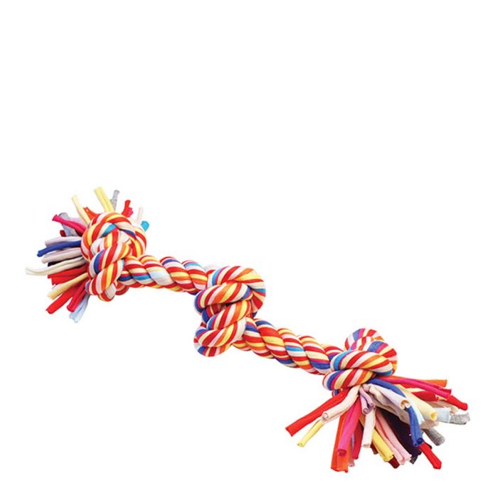 Happy Pet 3 Knot Tugger Dog Toy