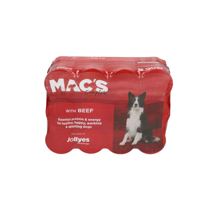 Macs Working Beef Dog Food 12x400g
