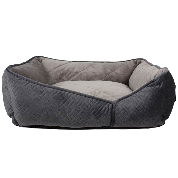 Dream Paws Neutral Pet Sofa Bed Grey