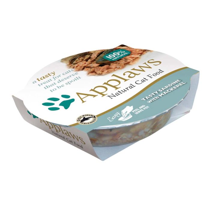 Applaws Cat Sardine and Mackerel Pot 60g
