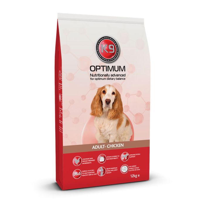 K9 Optimum Adult Dog Chicken 12kg