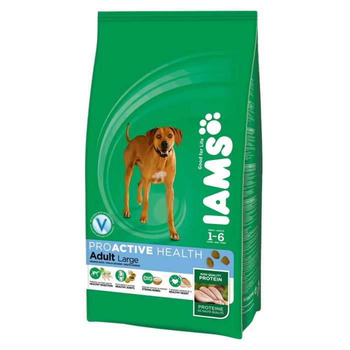 Iams Adult Dry Dog Food Large Chicken 12kg