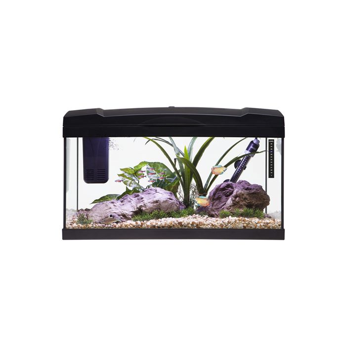 Marina Premium 54 Aquarium Set Black