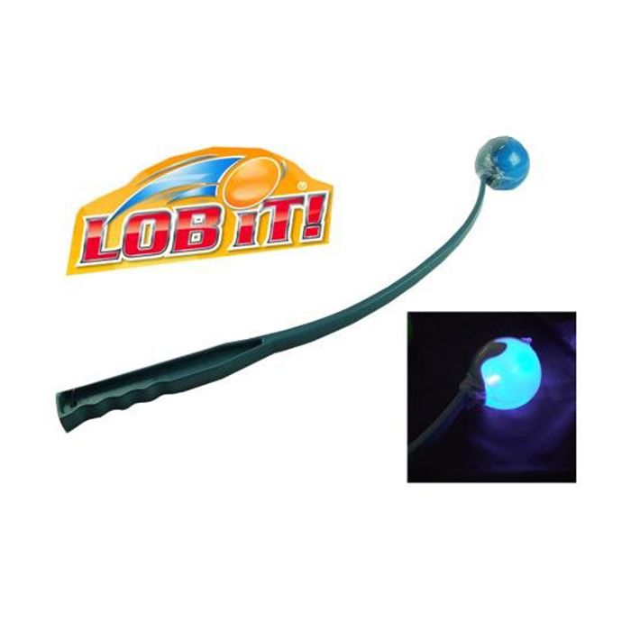 Good Boy Lob It Flashing UFO Lobber Dog Toy Blue