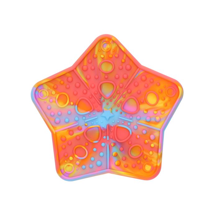 Rufus & Rosie Rainbow Star Dog Feeding Lick Mat
