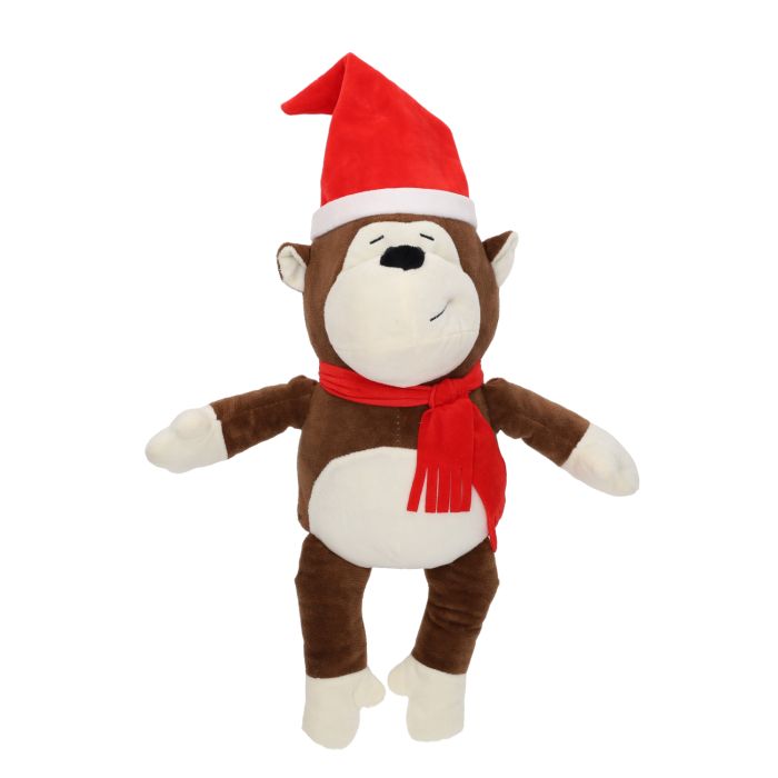Rufus & Rosie Christmas Monkey Large Dog Toy