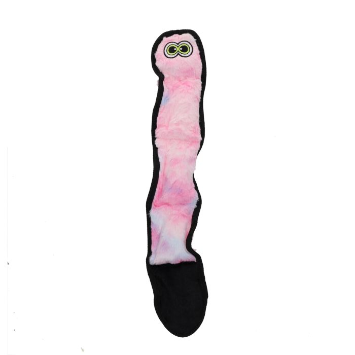 Rufus & Rosie Funky Flat Snake Dog Toy
