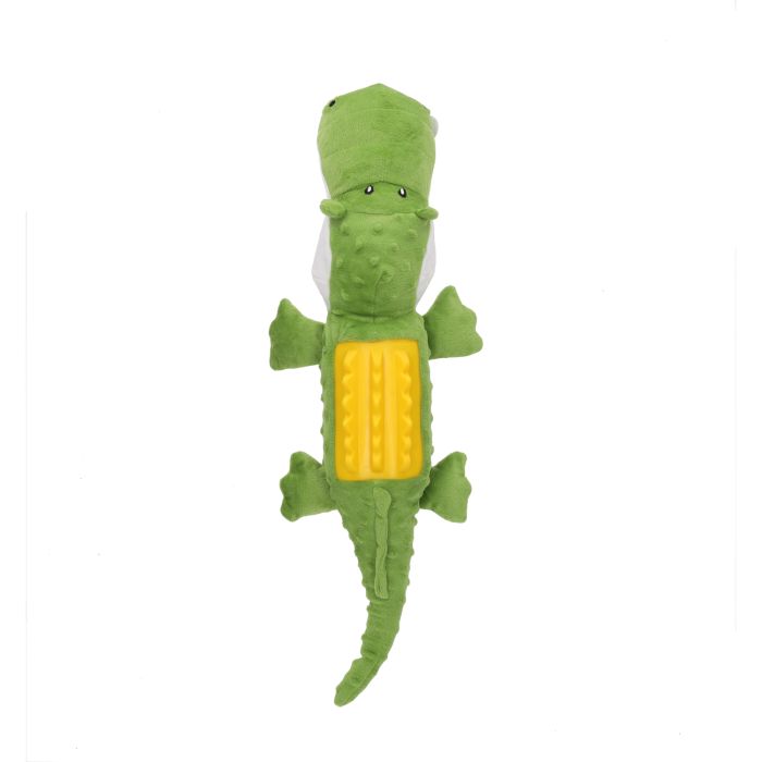 Rufus & Rosie Crocodile Tpr Plush Dog Toy