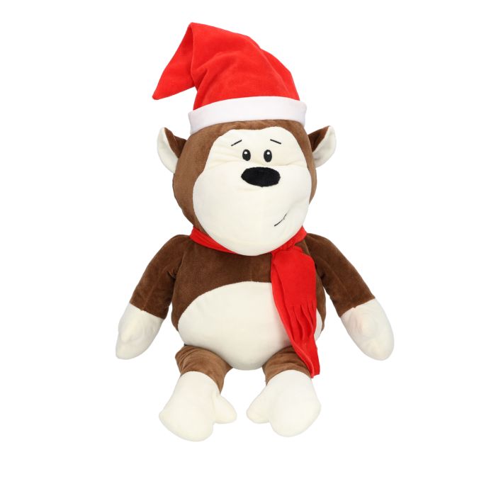 Rufus & Rosie Extra Large Christmas Monkey Dog Toy