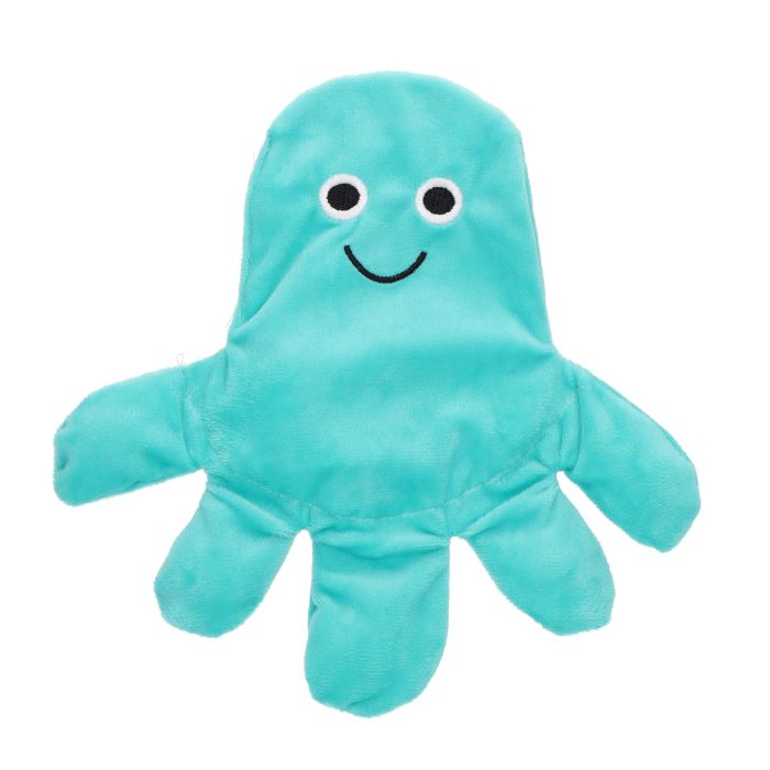 Rufus & Rosie 6 Squeaker Flat Plush Dog Toy