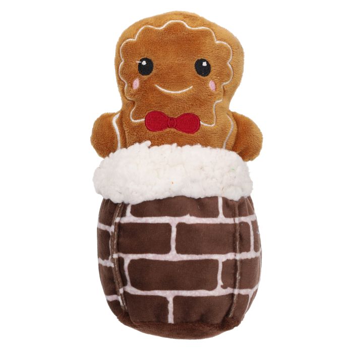 Rufus & Rosie Christmas Chimney Dog Toy