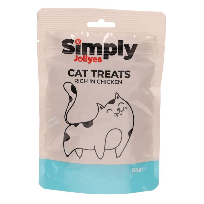 Simply Jollyes Chicken & Cheese Pillow Cat Treats 85g