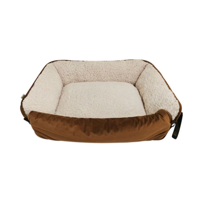 Dream Paws Dog Sofa Bed Brown