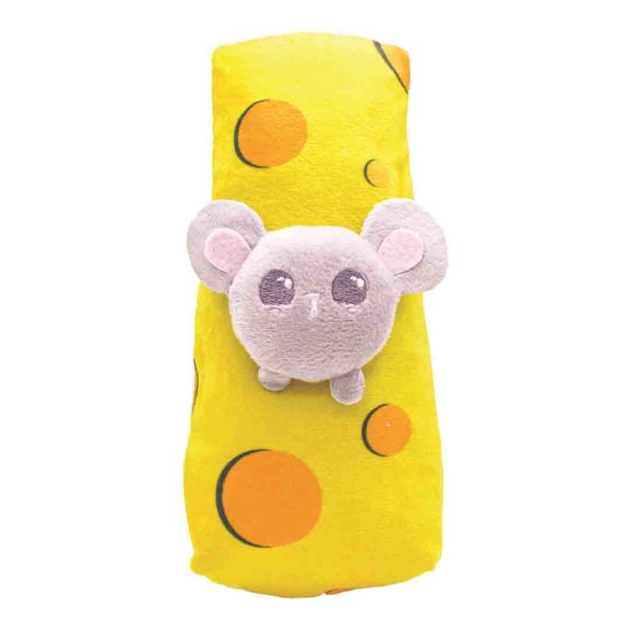 Happy Pet Adventure Mouse Cheesy Kicker Cat Toy