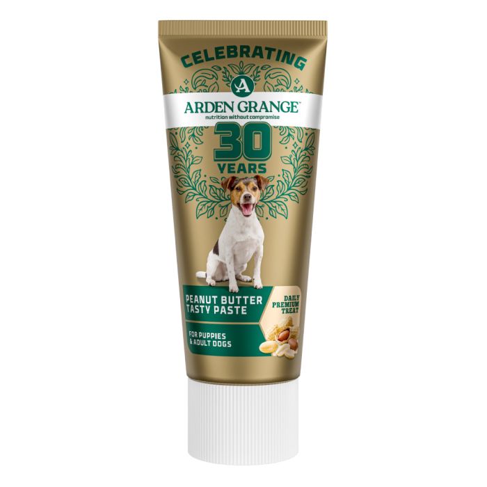 Arden Grange Peanut Butter Tasty Paste Dog Treat 75g