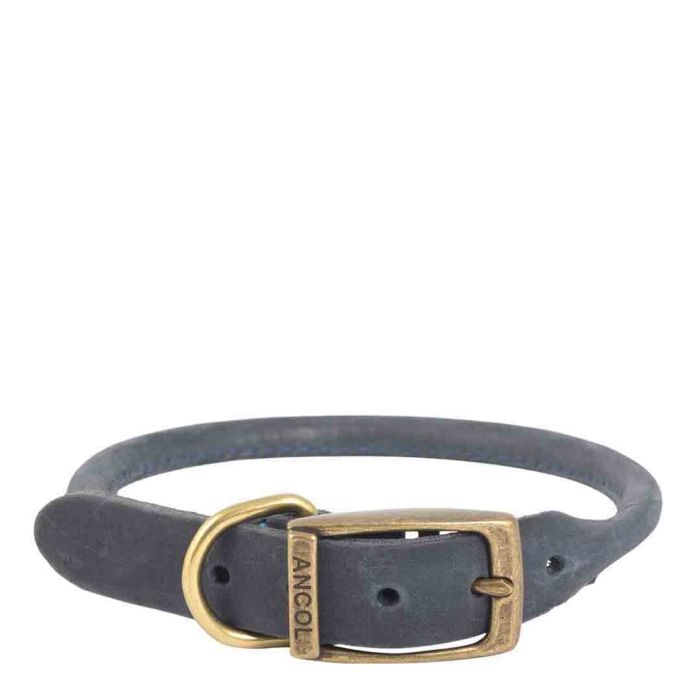 Ancol Round Dog Collar Blue Size 6
