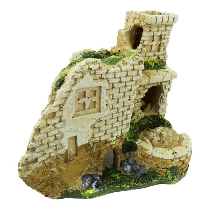 Aqua Dreams Castle Ruins Fish Tank Decoration