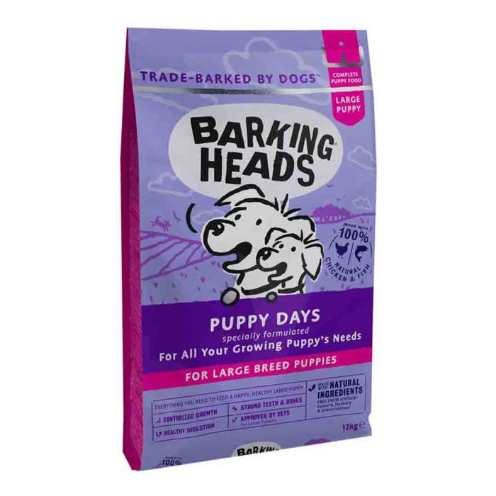 Barking Heads Large Breed Puppy Days 12kg