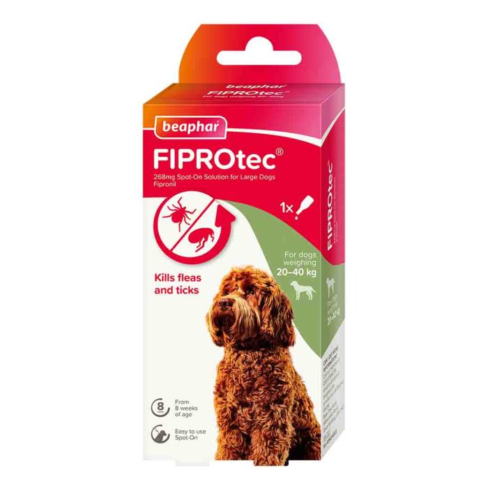 FIPROtec Spot-On for Large Dogs 1 Pipette 1 month dose