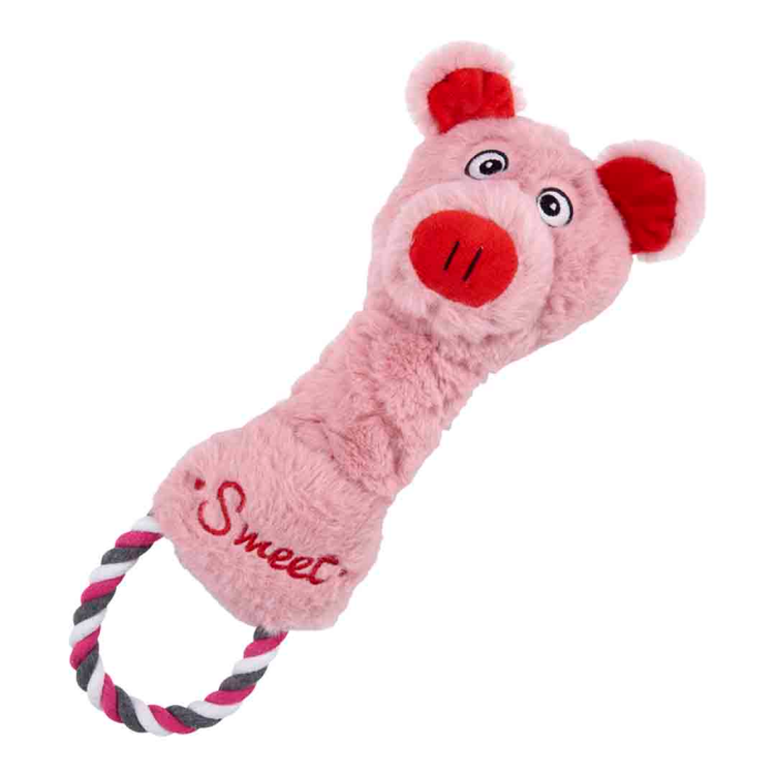 Rufus & Rosie Character Rope Dog Toy