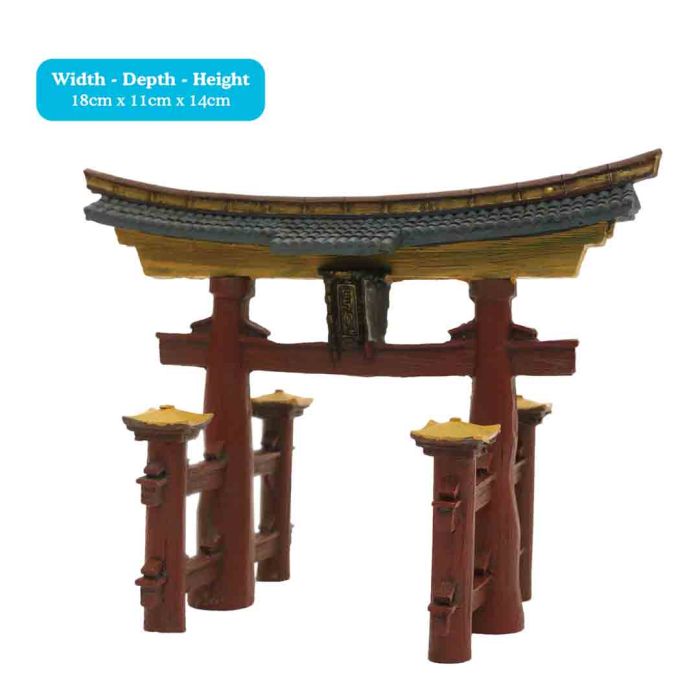Blue Ribbon Japanese Torii Gate