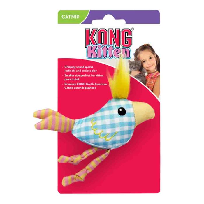 KONG Kitten Chirpz Chick Assorted Kitten Toy