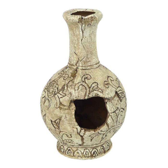 Aqua Dreams Grecian Tall Vase Brown Fish Tank Decoration