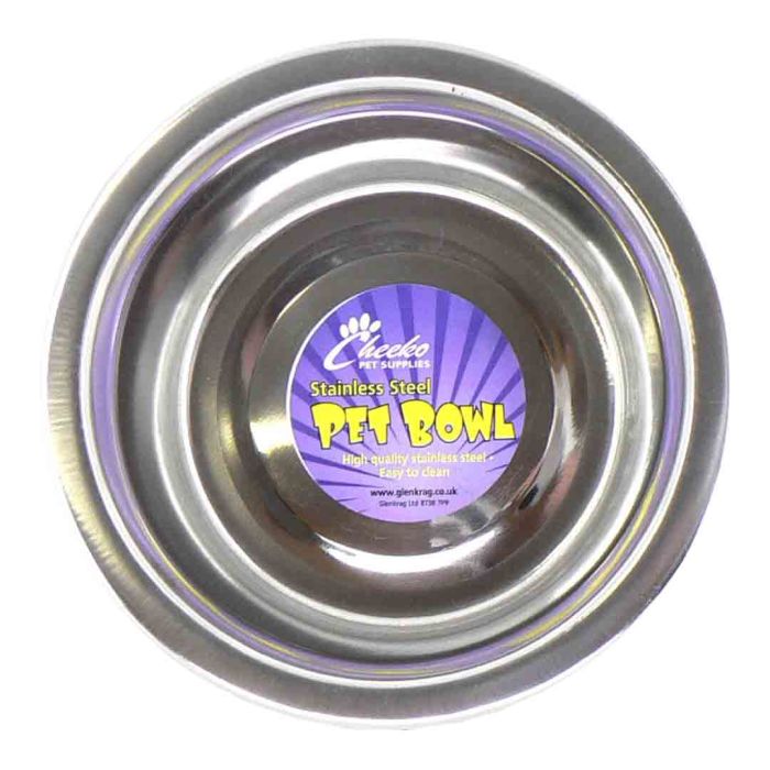 Cheeko Stainless Steel Non-Slip Bowl 6.5"