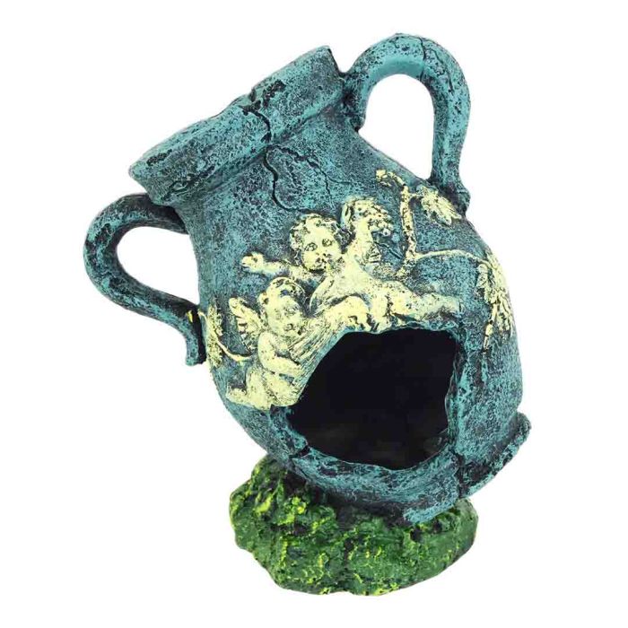 Aqua Dreams Roman Traditional Small Vase Tank Decoration