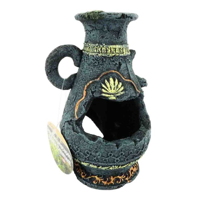 Aqua Dreams Roman Wide-Based Vase Tank Ornament