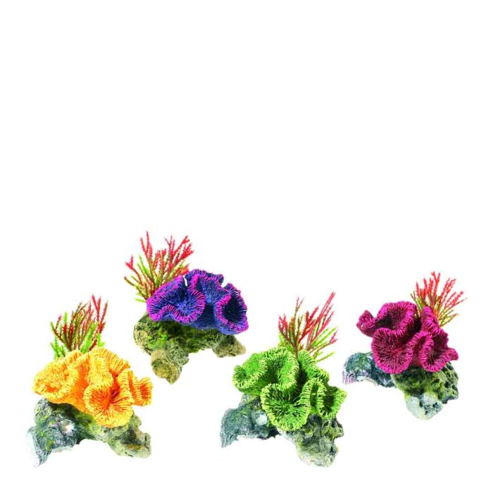 Classic Coral-Plants Aquarium Accessory