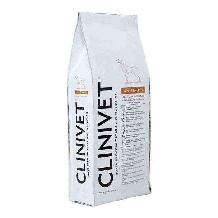 Clinivet Energy Working and Sporting Adult Dry Dog Food