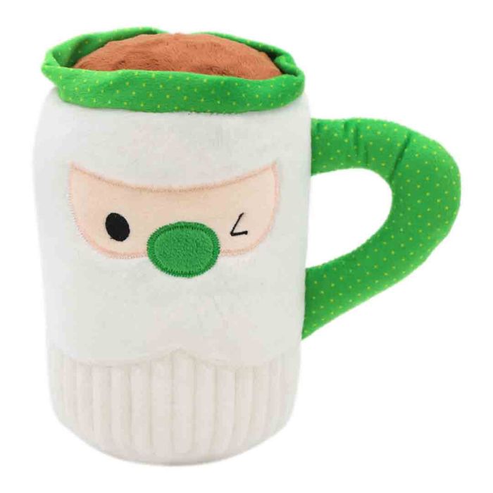 Plush Character Mug Dog Toy