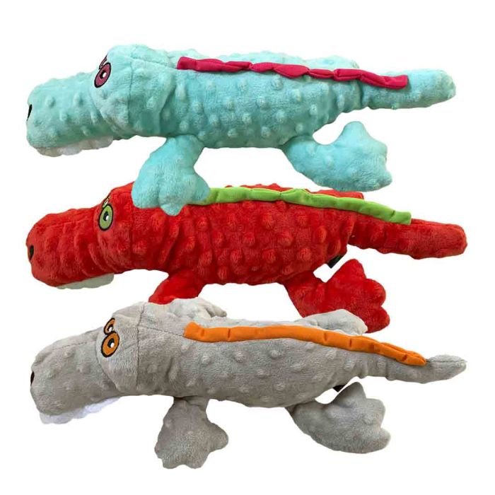 Dog & Co Crazy Crocodile Dog Toy Squeaky Dog Toy
