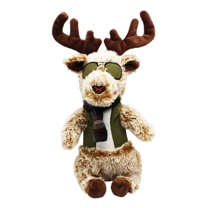 Happy Pet Dandy Dudes Deer Dog Toy
