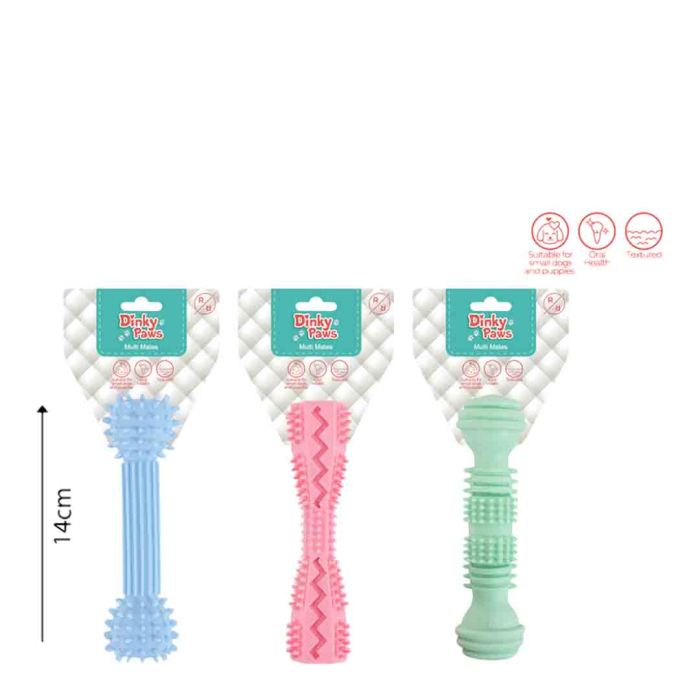 Rufus & Rosie Rubber Bone Dog Toy