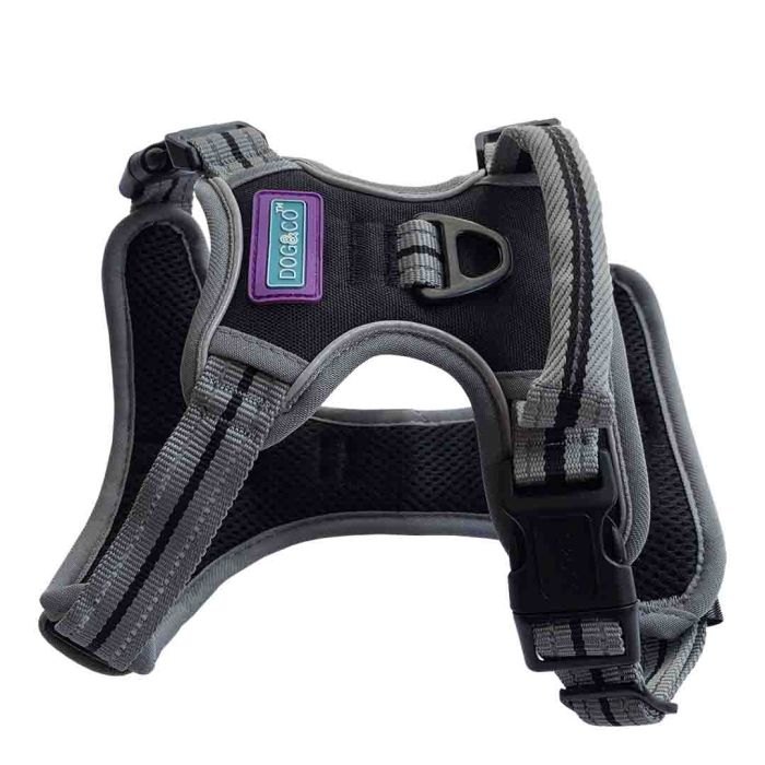 Hem & Boo Sports Dog Harness Black Extra Large