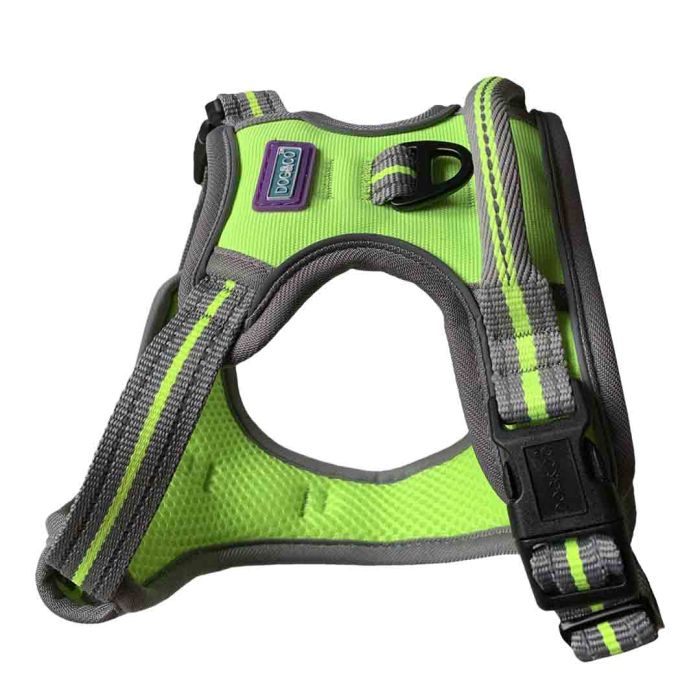Hem & Boo Sports Dog Harness Lime Small