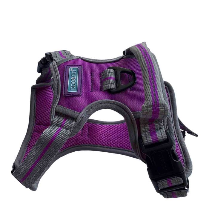Hem & Boo Sports Dog Harness Purple Small