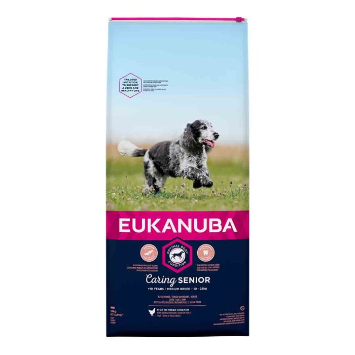 Eukanuba Medium Senior Dog Food 12kg