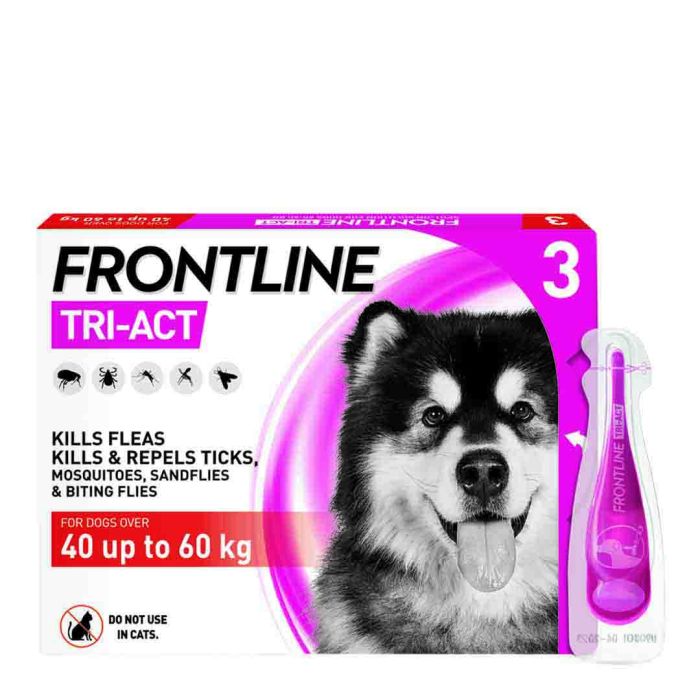 Frontline Tri-Act for dogs, 40-60Kg
