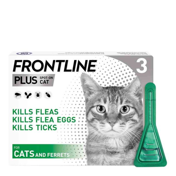 Frontline Plus For Cats and Kittens 6 pack