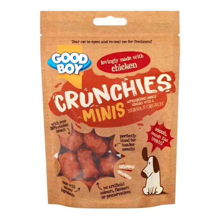 Good Boy Crunchies Chicken Minis Dog Treats 60g