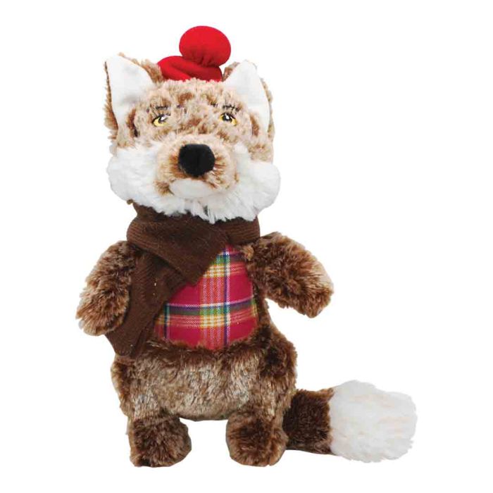 Happy Pet Dandy Dudes Fox Dog Toy