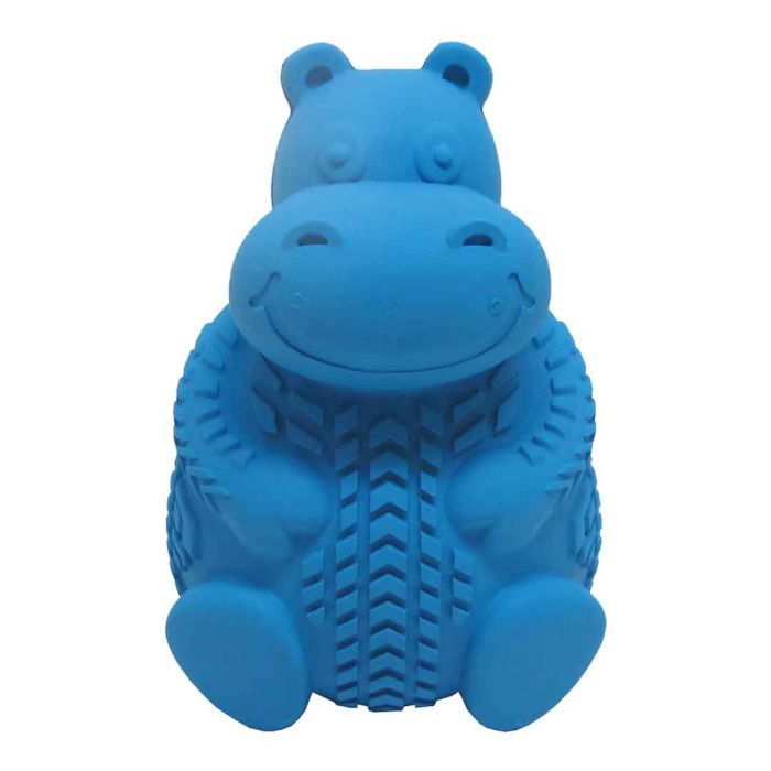 Happy Pet Treat Dispenser Hippo Interactive Dog Toy
