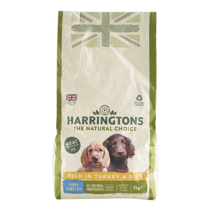 Harringtons Puppy Food Turkey & Rice 2kg