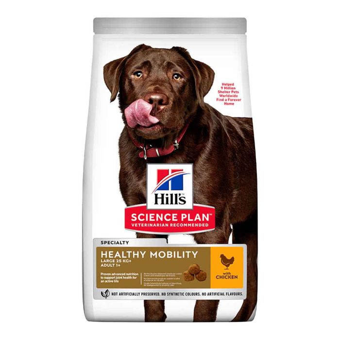 Hill's Science Plan Adult Healthy Mobility Large Breed Dry Dog Food Chicken Flavour 14kg