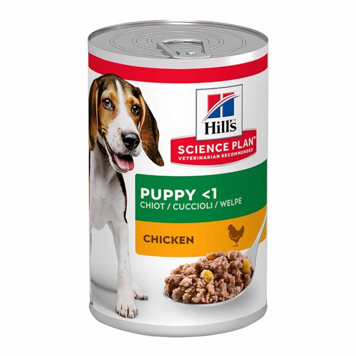 Hill's Science Plan Puppy Wet Food Chicken Flavour Can 370g